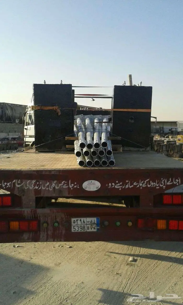 اعمدة شوارع و قواعد خرسانية 0