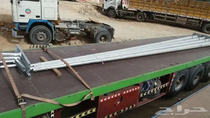 اعمدة شوارع و قواعد خرسانية 1