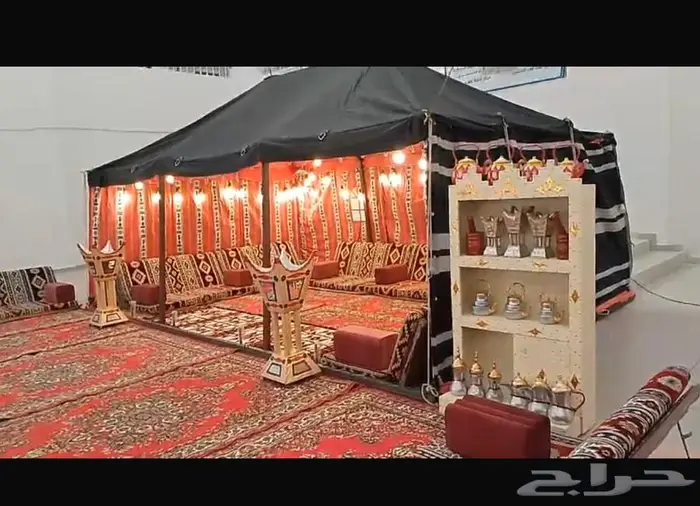 خيمة تراثية وتنسيق 3
