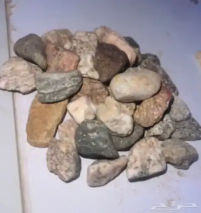 حجر نهري كسر رخام جميع حجر الزينة 3