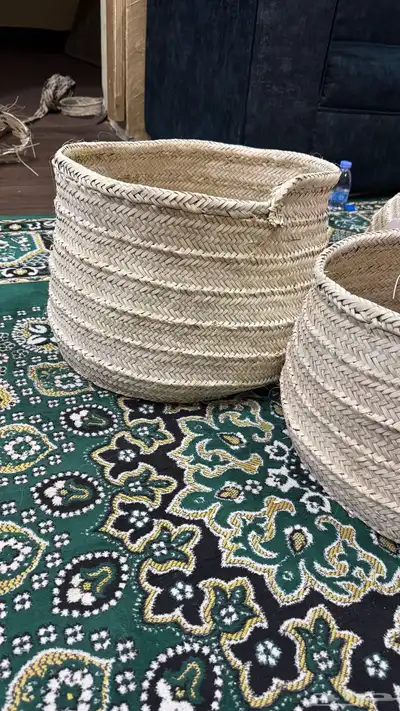 صناعة يدويه بسعف النخل 15