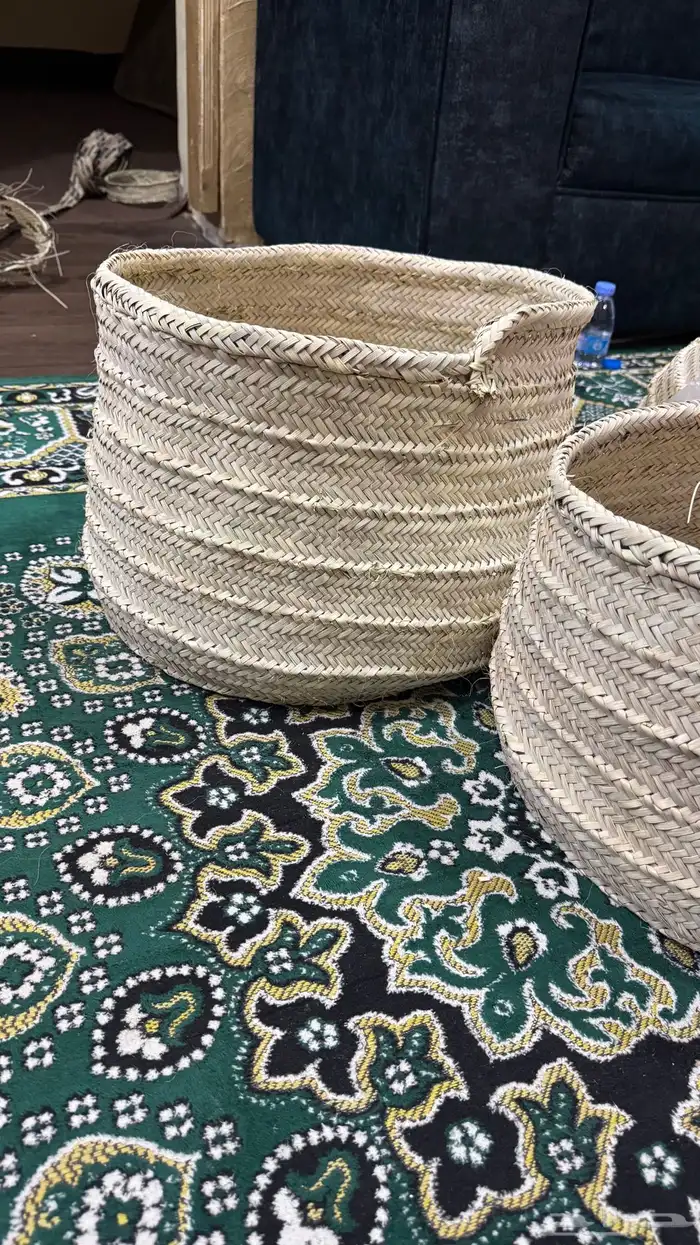 صناعة يدويه بسعف النخل 15
