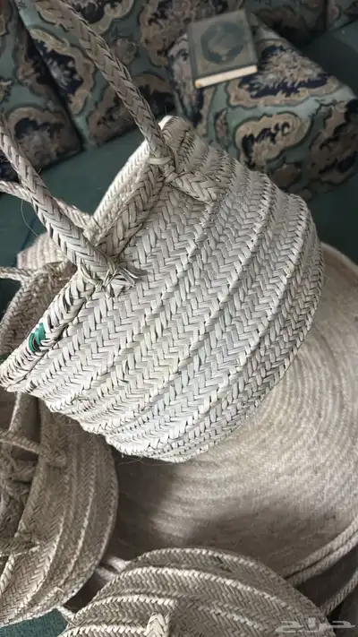 صناعة يدويه بسعف النخل 19