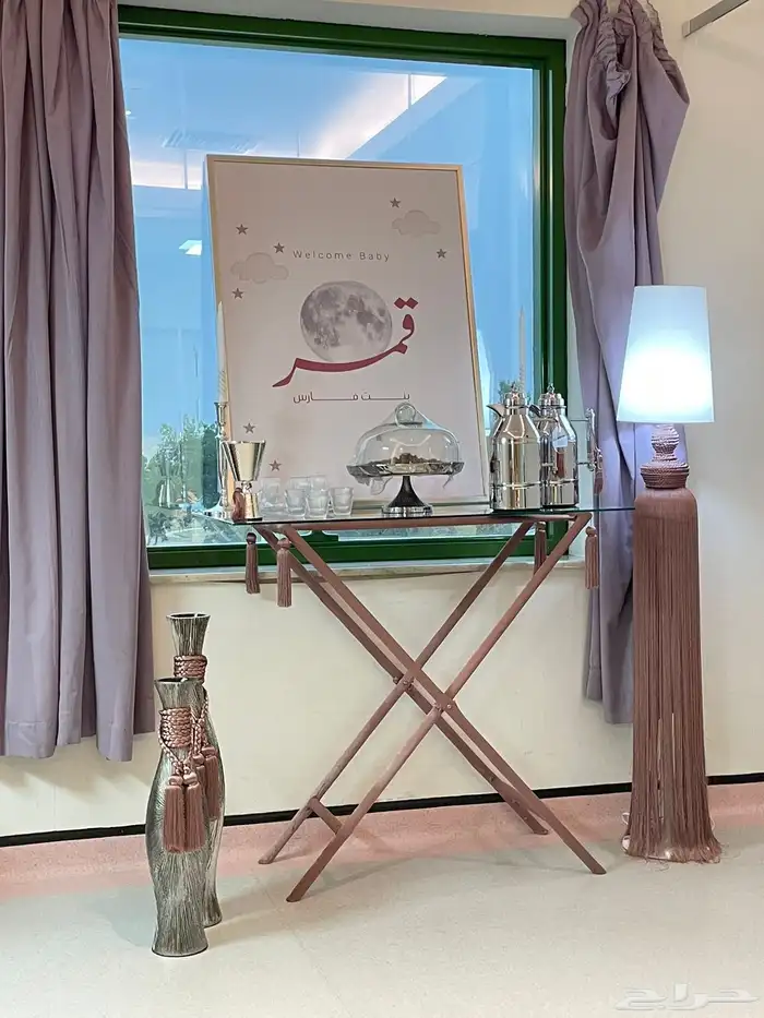 طاولات ضيافه للايجار(Silver Table) 13