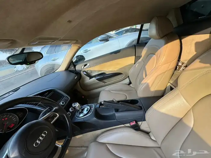 (لوحة مميزة) Audi R8 V8 2008 أداء لا يضاهى وأناقة مطلقة 1