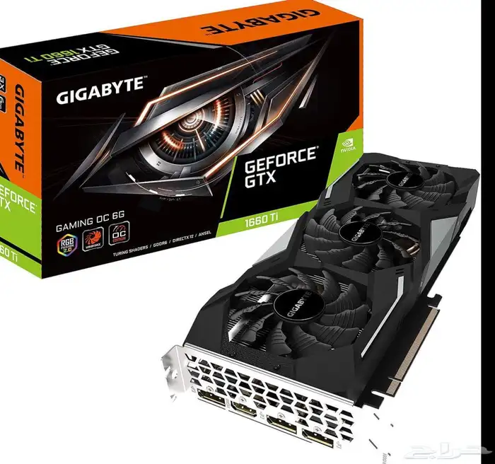 كرت شاشة RTX1660 Ti 0