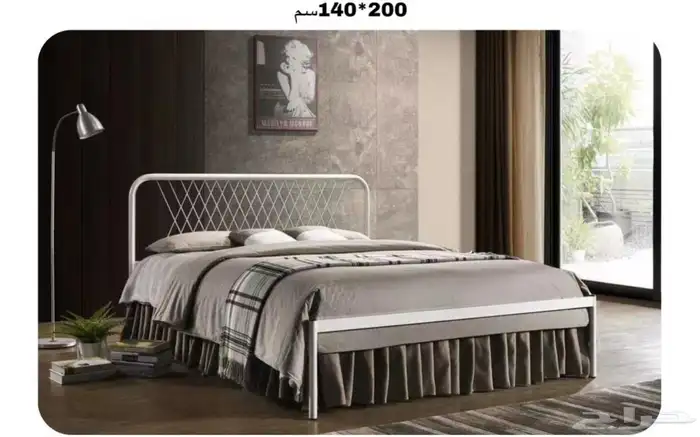 سرير هيكل شبيه ايكيا 1