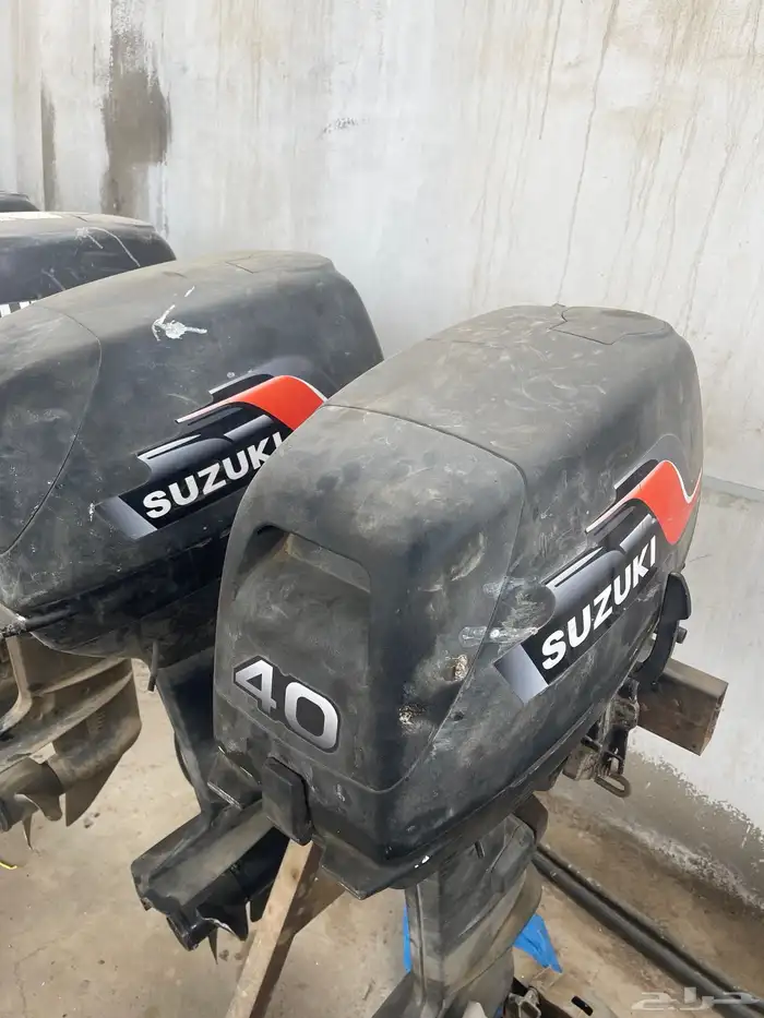 مكينة بحر سزوكي 40 سلف و هندل مع الريموتات 0