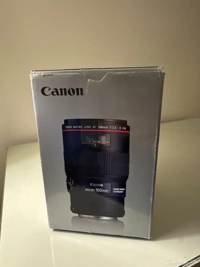100mm 2.8 IS عدسه كانون ماكرو 0
