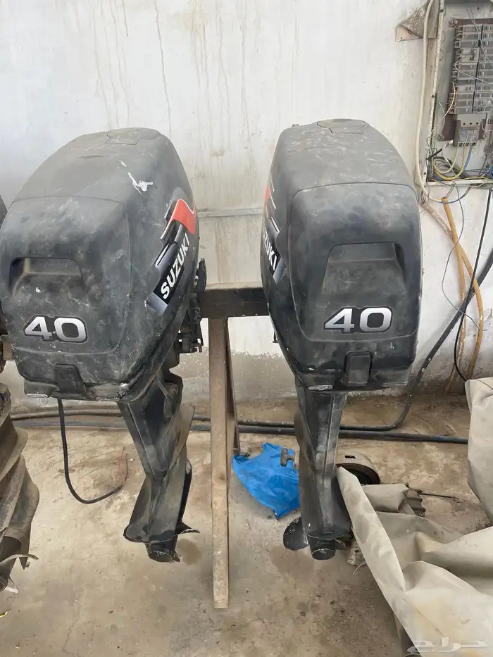 مكينة بحر سزوكي 40 سلف و هندل مع الريموتات 1