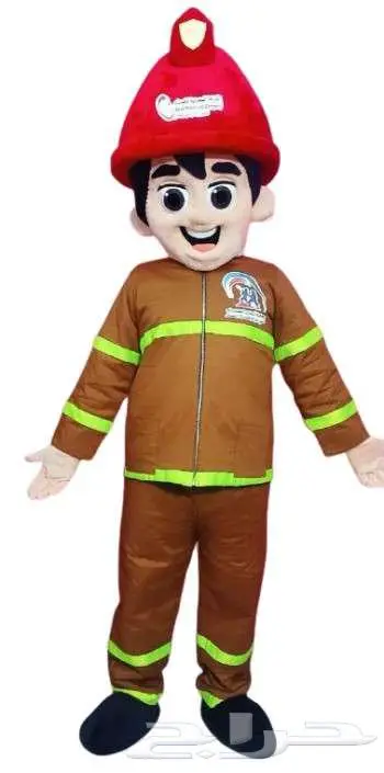 تفصال شخصيه زي رجل الدفاع المدني طفايه الحريق خرطوم الماء 0