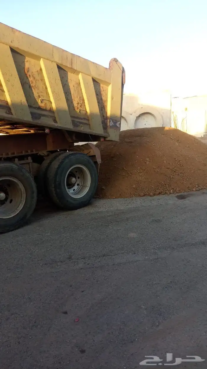 صبيز a1a دفان ناتج حفر حفريات قلابات ترحيل مخلفات 2