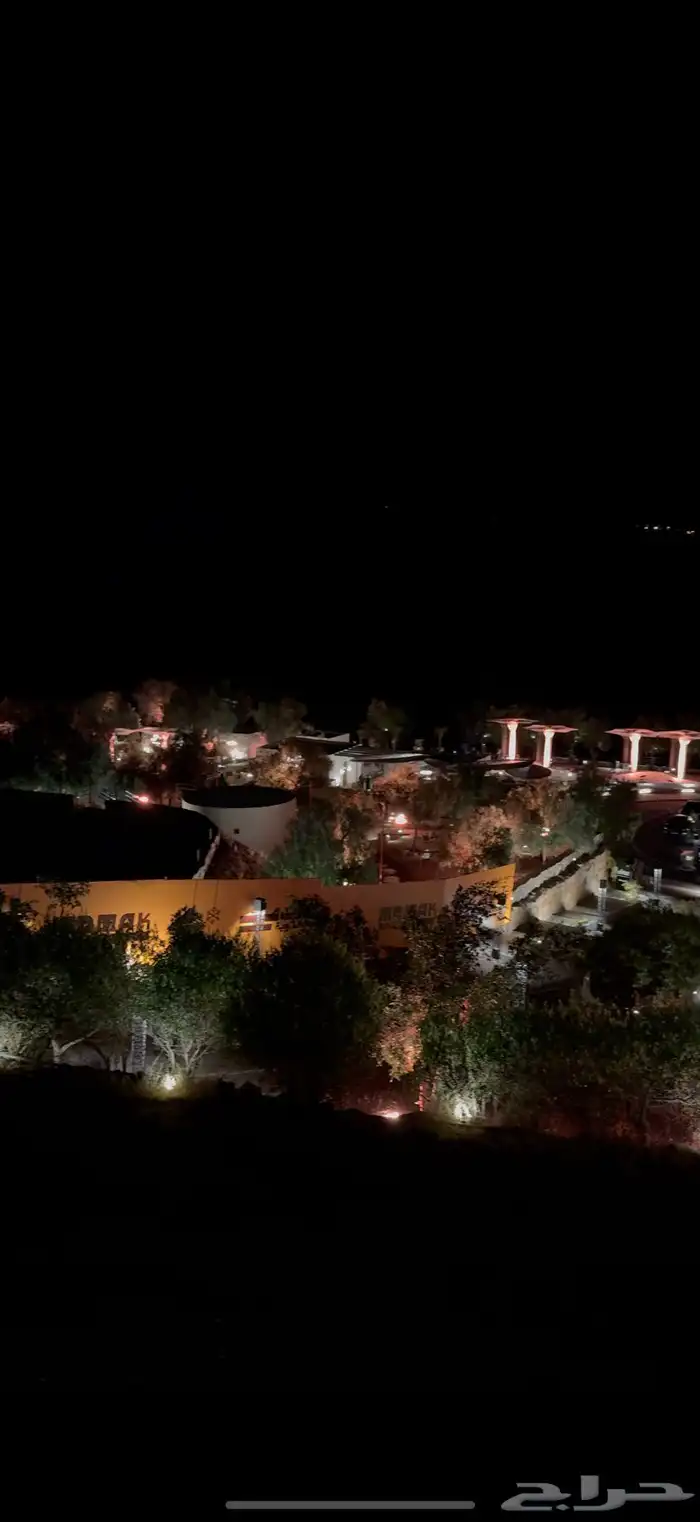 كشافات وسيتي كلر وشاشات يوم التأسيس 1