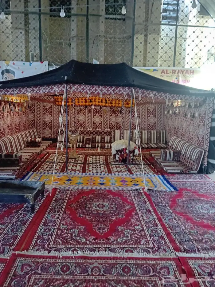 تاجير اخيام وبيوت شعر وكراسي وطاولات جميع المقاسات وكنب 1