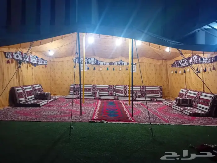 تاجير اخيام وبيوت شعر وكراسي وطاولات جميع المقاسات وكنب 4