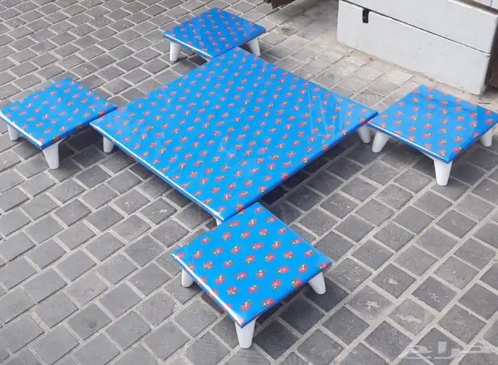 جلسات رمضانيه طاولات شالكي رمضانيه اقمشه التأسيس 3