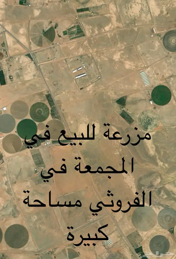 مزرعة للبيع مساحة كبيرة في المجمعة 0