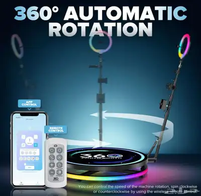 فوتو بوث 360 Photo Booth فوتوبوث للبيع جديد 5