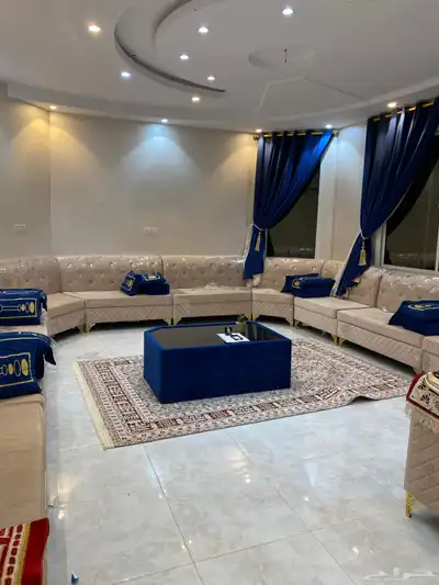 كنب صاله مقاس 6 5 3