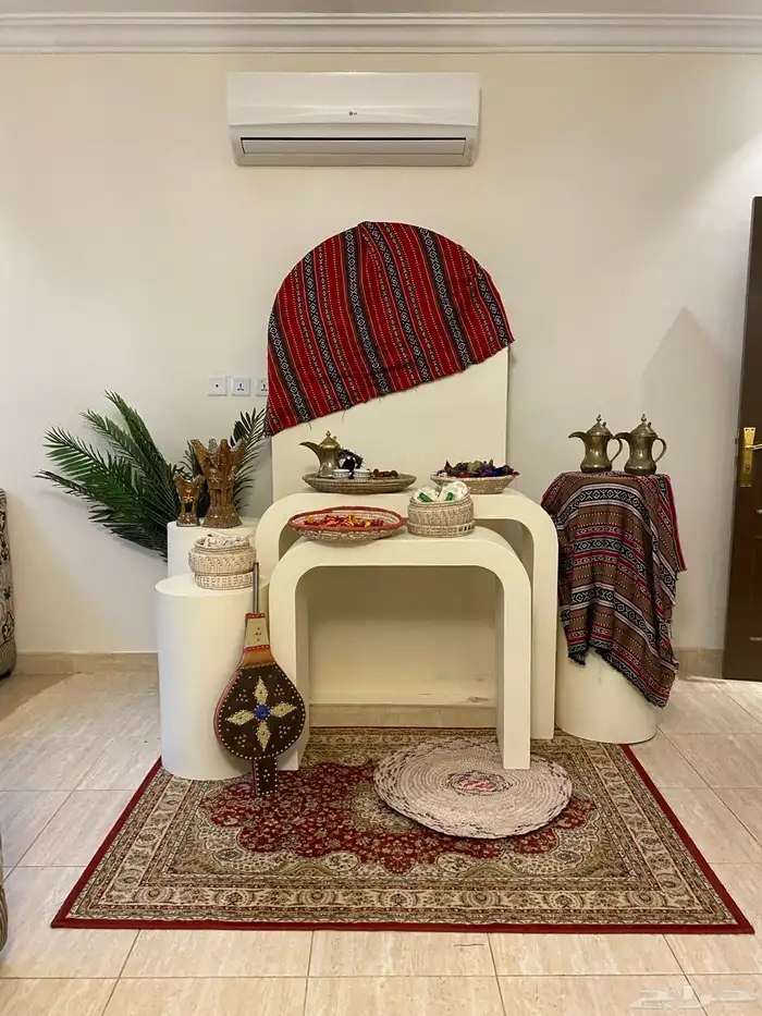 استقبال يوم التاسيس طاولات وستاند 1