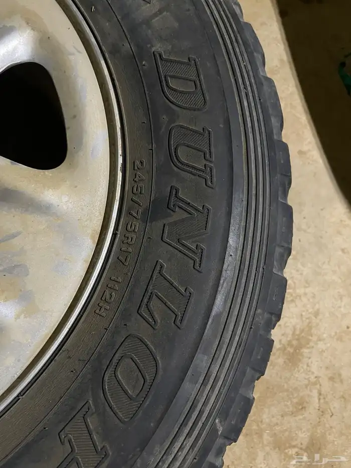 كفرات دنلوب مضلع 17 3
