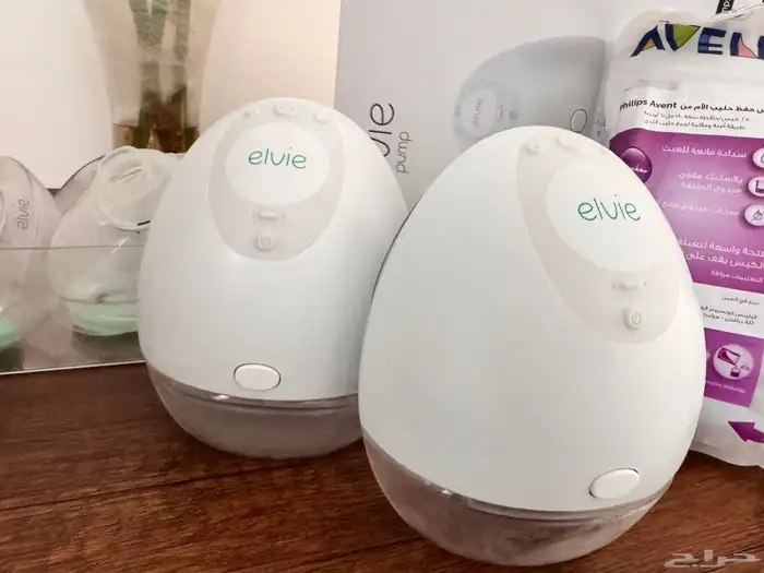 جهاز شفط الحليب للأمهات من Elvie مع كامل ملحقته 8