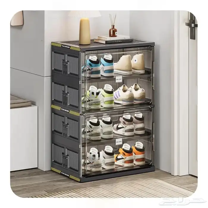 صندوق احذية بلونين (يوجد مقاسات مختلفة) 1