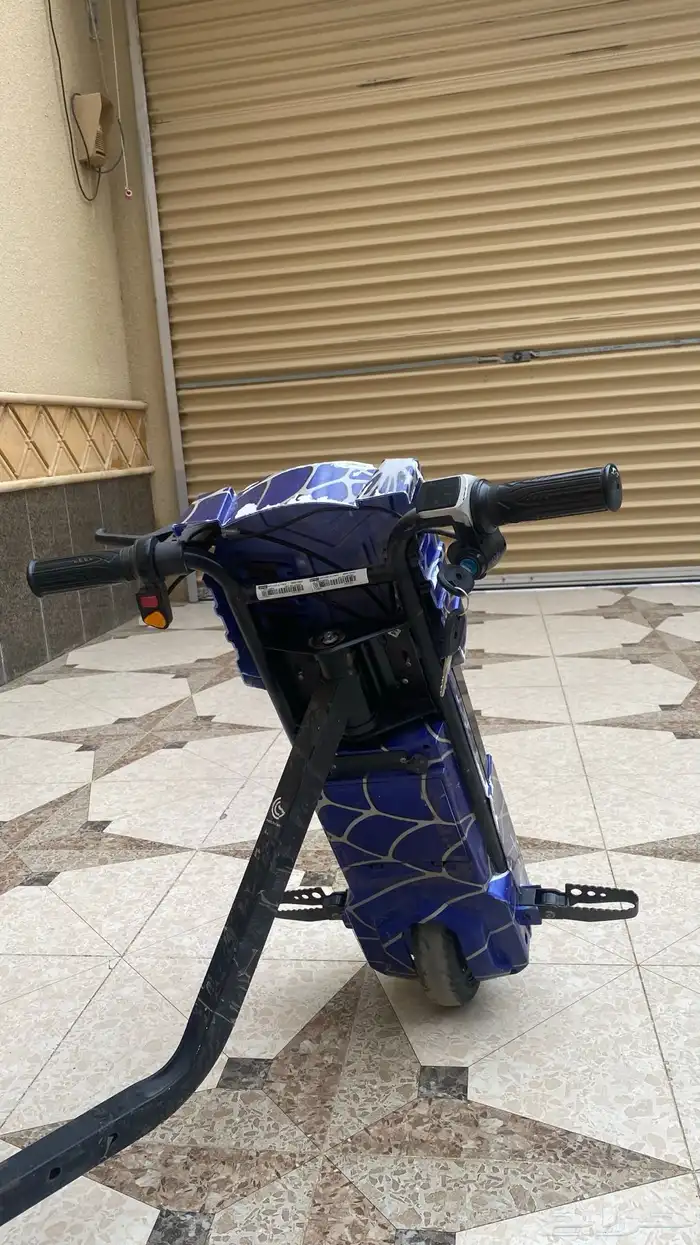 سكوتر درفت ازرق البيع مستعجل 4