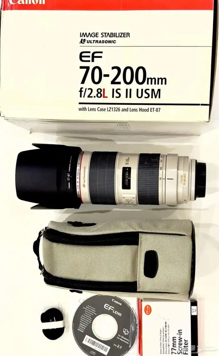 Canon 70-200mm f 2.8L IS II USM 0