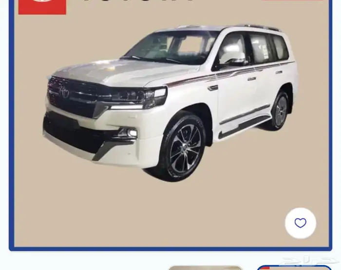 خط لاندكروزر وكالة اصلي جديد 2