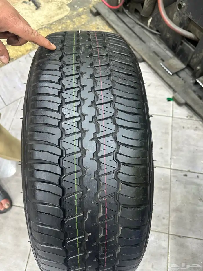 جنوط جيب لاندكروزر نص فل مقاس 18 آصلي وكاله معا كفرات دنلوب 3
