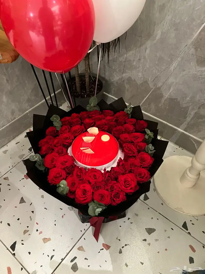 باقات الفلنتاين ورد 6