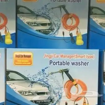 مضخة غسيل تعمل بولاعة السيارة 0