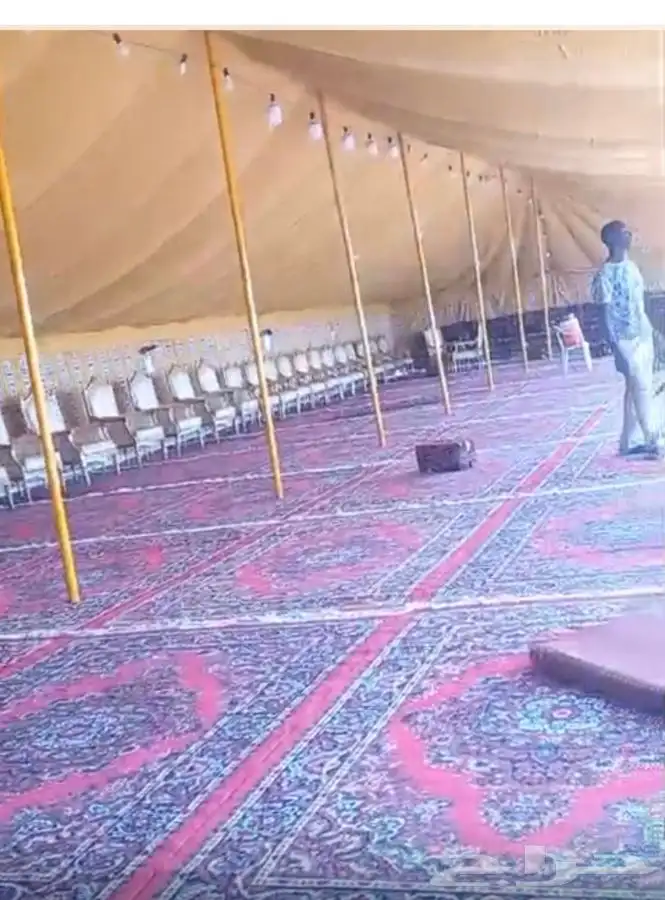 تاجير خيام حفلات ومناسبات تاجير دفايات تاجير فرش ملكي 2
