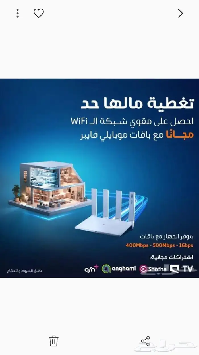 مندوب الياف بصرية (موبايلي فايبر) 1