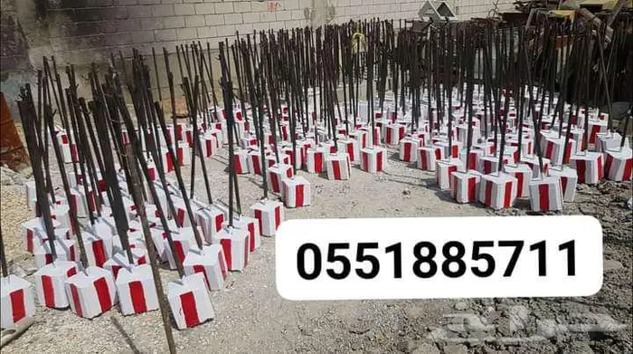 حجر حواجز مصدات مواقف حواجز طرق 21