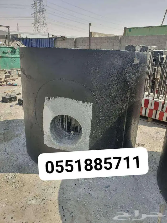 حجر حواجز مصدات مواقف حواجز طرق 10
