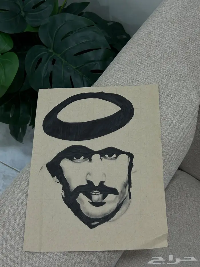 رسمه الشاعر محمد بن سلمان 0