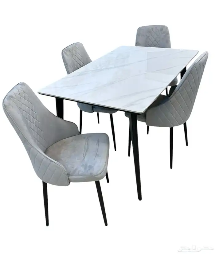 طاولات طعام سراميك 4  6   8 كراسي . 2