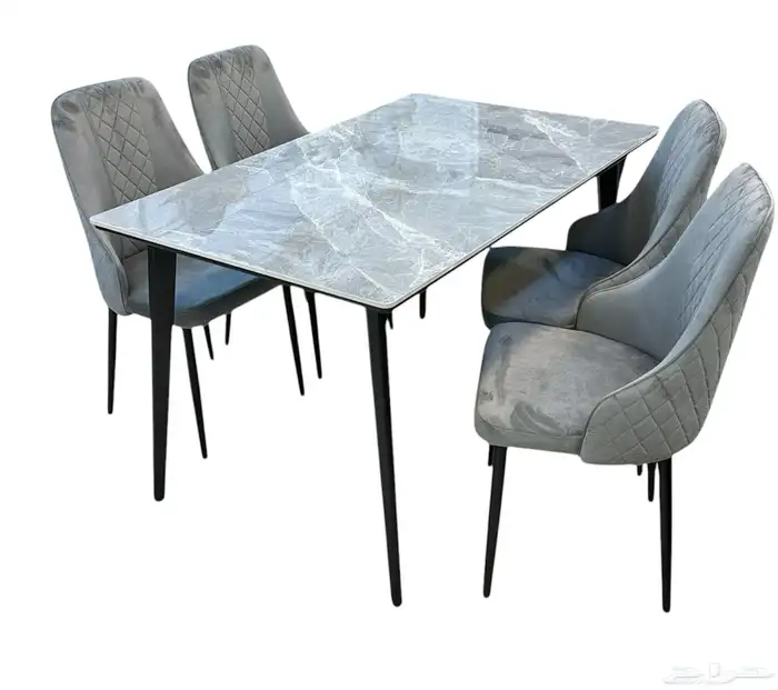 طاولات طعام سراميك 4  6   8 كراسي . 3