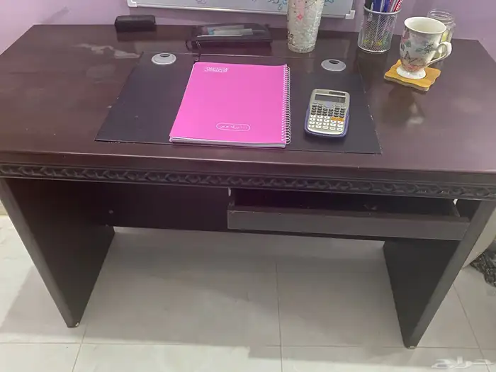 مكتب كبير خشب للمذاكره 0
