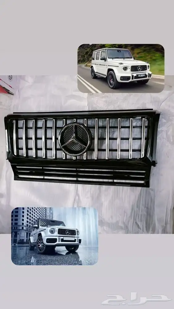 سبيسرات جي كلاس G63 وطايات دعاسات كهرباء غطاء جنط برابوس 28