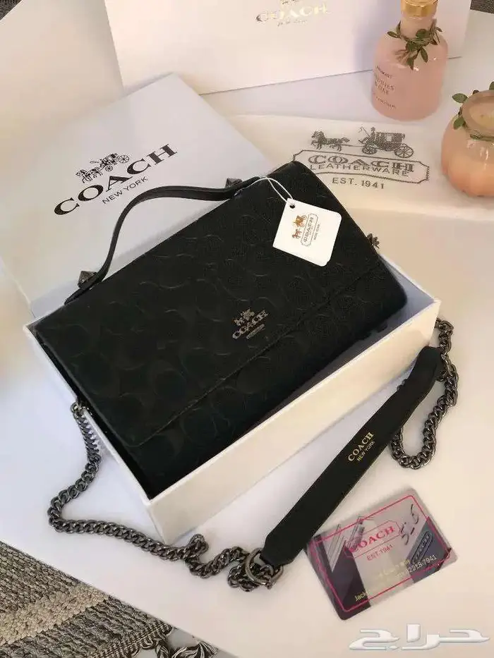بضاعة جديدة شنط كوتش العالمية طبق اصل شنطة درجة اولى COACH 62
