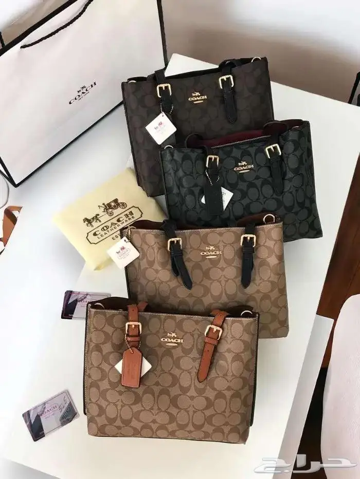 بضاعة جديدة شنط كوتش العالمية طبق اصل شنطة درجة اولى COACH 8