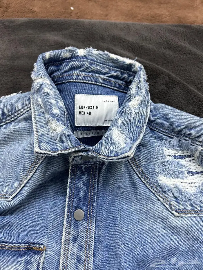 جاكيت زارا جينز zara jeans jacket 2