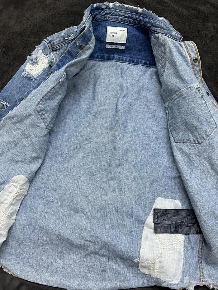 جاكيت زارا جينز zara jeans jacket 6