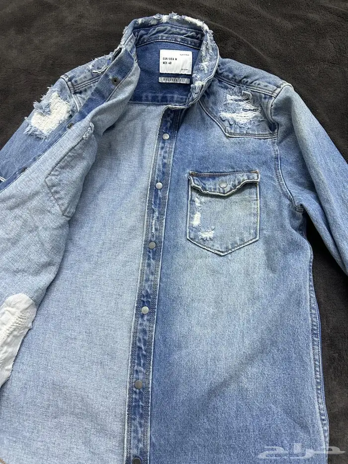 جاكيت زارا جينز zara jeans jacket 5