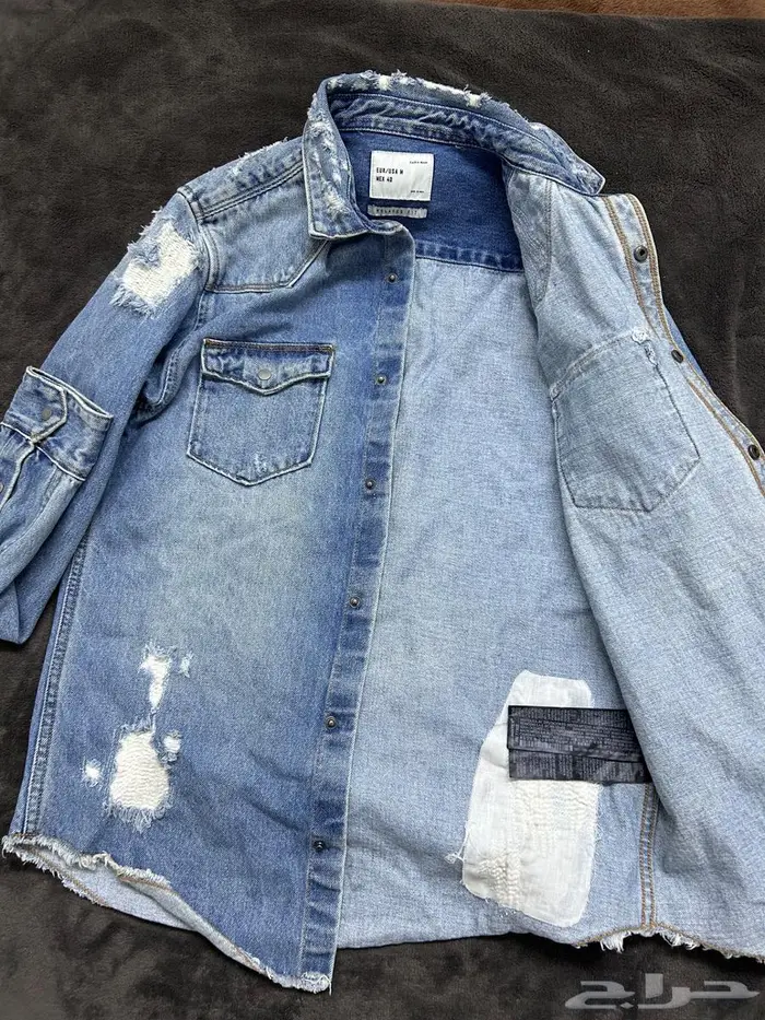 جاكيت زارا جينز zara jeans jacket 3