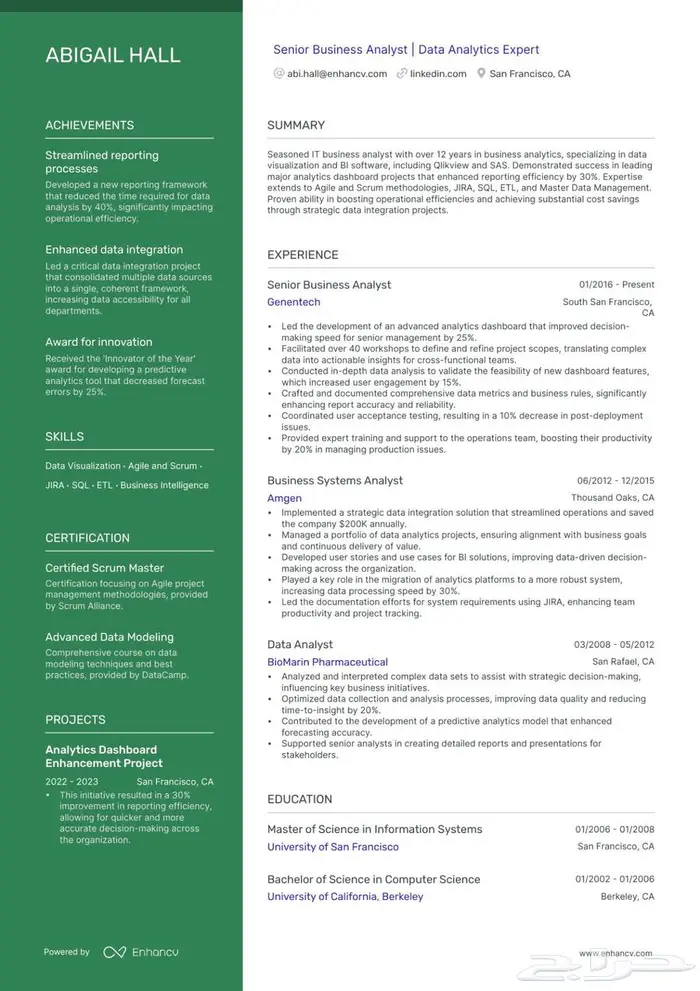 إعداد CV سيرة ذاتية احترافية LinkedIn اجتياز أنظمة ATS 5