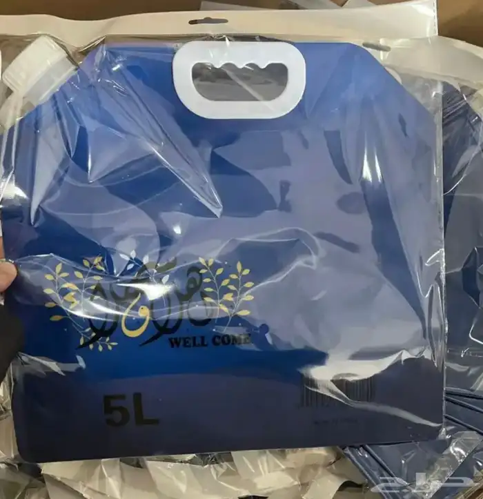 اكياس ماء زمزم بلاستيك 5 لتر 1
